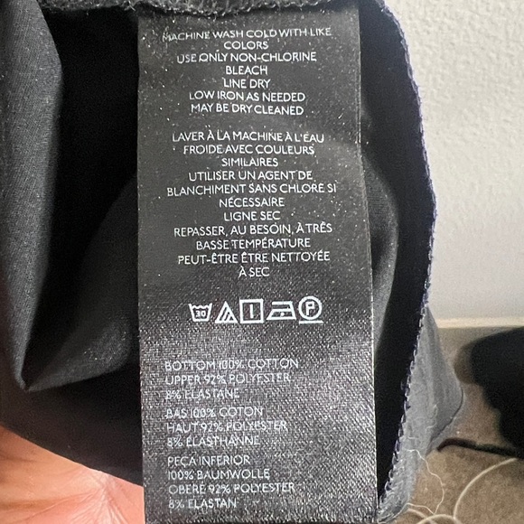 BY ANTHROPOLOGIE SQUARE-NECK TWOFER MIDI DRESS size L - Picture 12 of 13